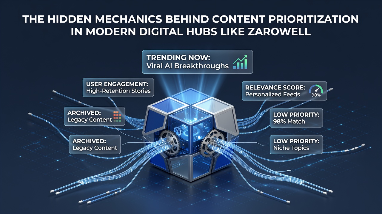 The Hidden Mechanics Behind Content Prioritization in Modern Digital Hubs Like Zarowell